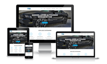 HTK Auto weboldala